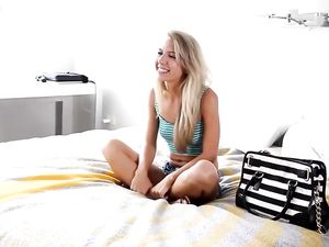 Long Haired Porn Slut Auditions With A Good Fuck